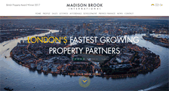 Desktop Screenshot of madisonbrook.com